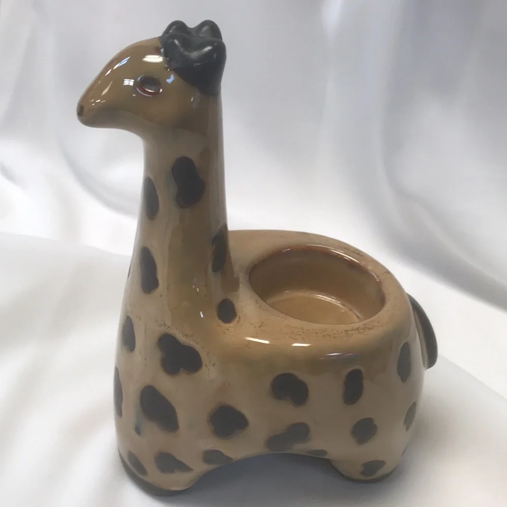 Pier‎ 1 Giraffe Tea Light Holder Figurine